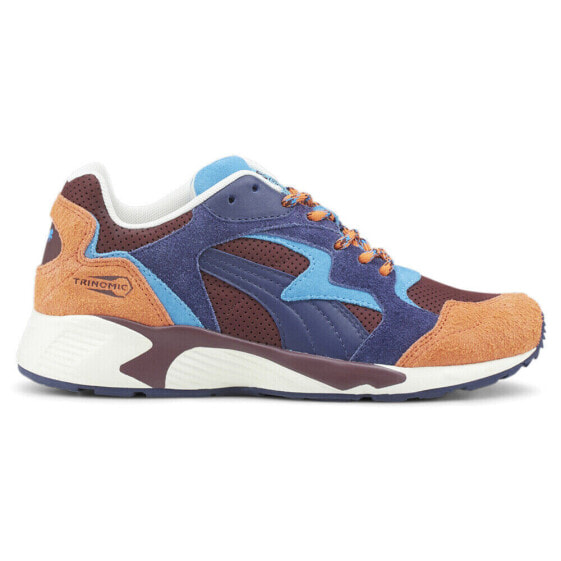 Puma Prevail X June Ambrose Lace Up Womens Blue, Burgundy, Orange Sneakers Casu