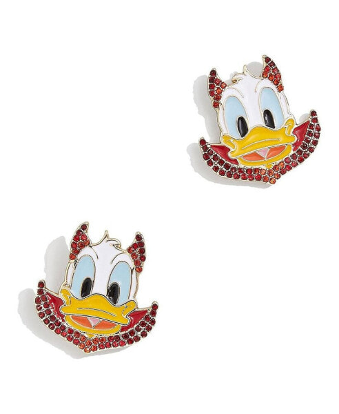 Women's Donald Duck Devil Earrings
