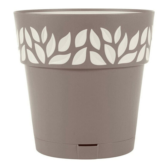 Self-watering flowerpot Stefanplast 3920111 Brown Beige Plastic 19 x 19 x 19 cm