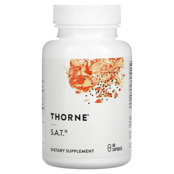 Витамины и БАДы для пищеварительной системы Thorne S.A.T., 60 капсул