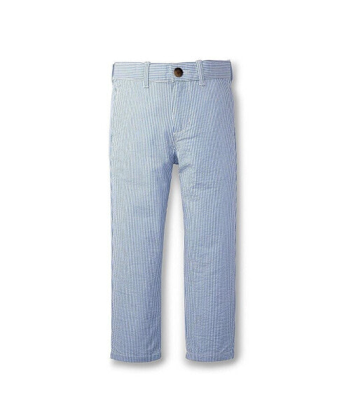 Little Boys Organic Cotton Seersucker Suit Pant