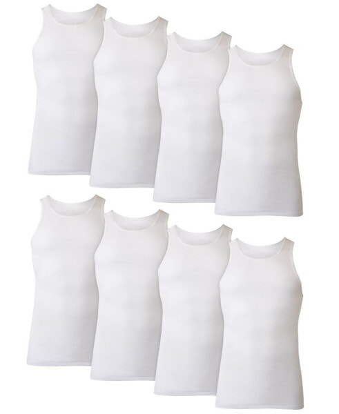 Men's Cotton ComfortSoft Tank Top 7+1 Free Undershirts