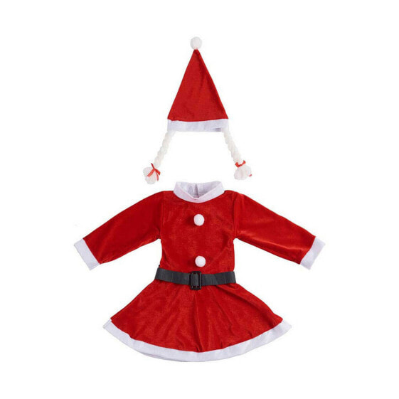 Карнавальный костюм для малышей Krist+ Снегурочка 4-6 года Красный Белый