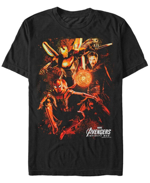 Marvel Men's Avengers Infinity War Earths Mighty Warriors Short Sleeve T-Shirt
