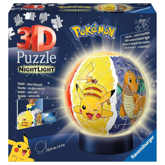 3D-Puzzle Nachtlicht - Pokémon
