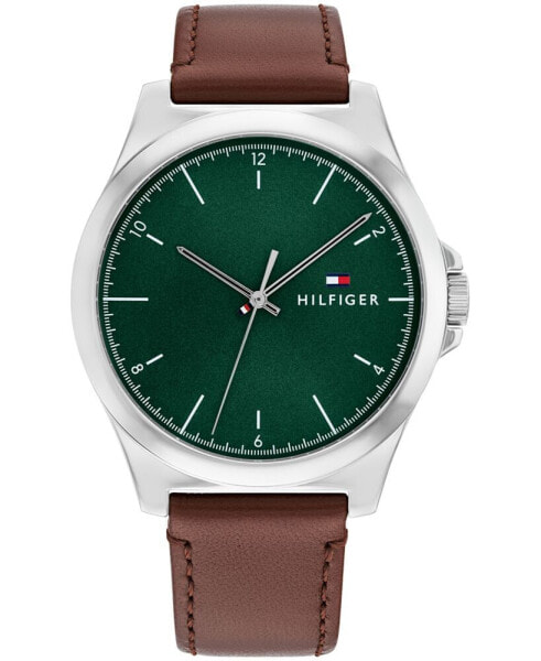 Часы Tommy Hilfiger Quartz Brown Leather 43mm