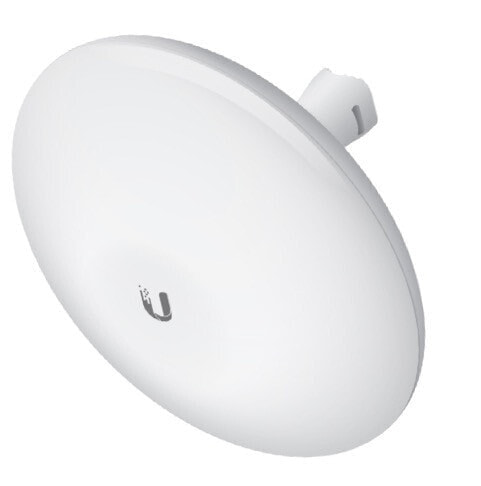 UbiQuiti Networks NanoBeam M5 - 16 dBi - 5 GHz - Dual polarization - Wall - White - FCC - IC - CE