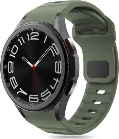 Tech-Protect Pasek Tech-Protect Silicone Line Samsung Galaxy Watch 4/5/5 Pro/6/7/FE Olive Green