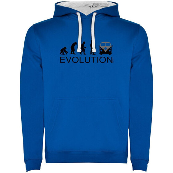 KRUSKIS Evolution Surf California Van Two-Colour hoodie