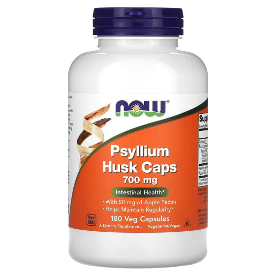 Витамины и БАДы NOW Psyllium Hush Caps, 500 мг, 200 капсул