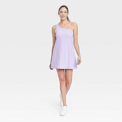Women's Asymmetrical Dress - All in Motion Lilac Purple XL