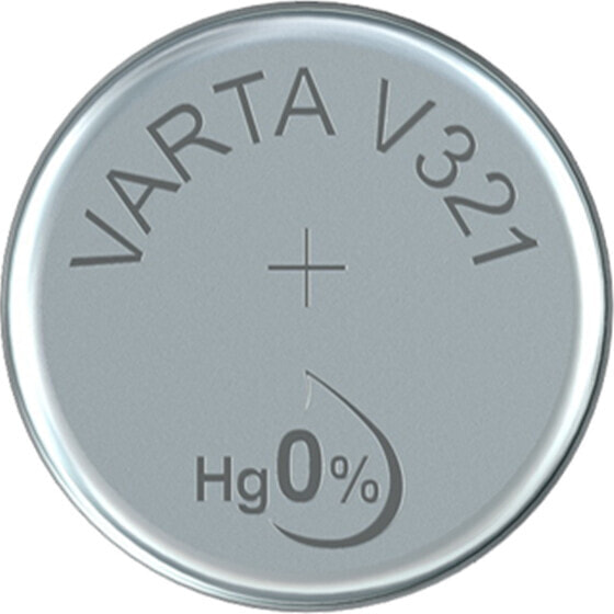 Одноразовая батарейка VARTA 00321101111 Silver-Oxide S 1.55V 1шт 15mAh Metallic