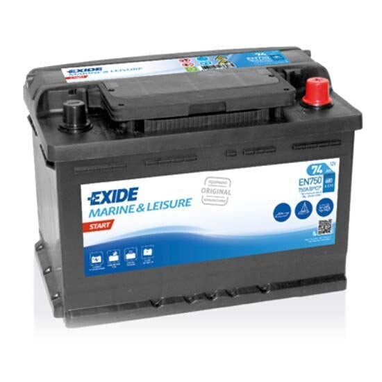 EXIDE 12V/74Ah 680 CCA Start En750 Battery