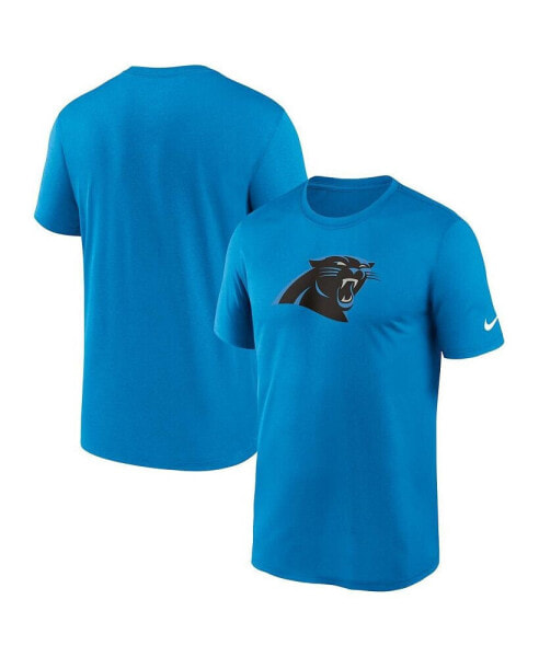 Men's Blue Carolina Panthers Legend Logo Performance T-shirt