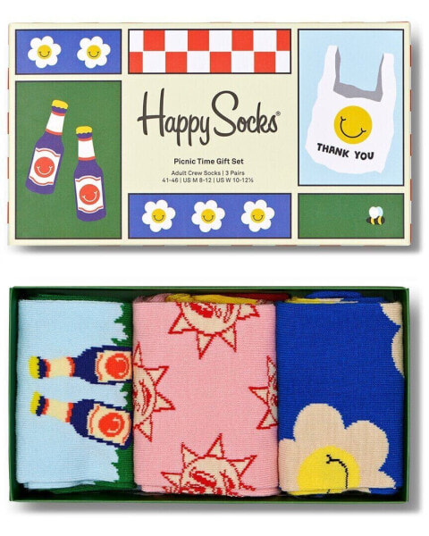 Носки Happy Socks Picnic Time 3Pk Mens