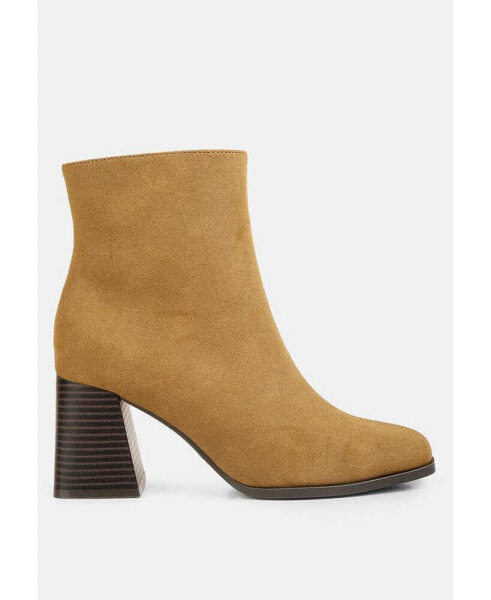 Cox Cut Out Block Heeled Chelsea Boots