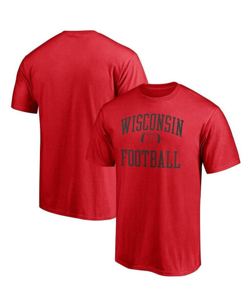 Men's Red Wisconsin Badgers First Sprint Team T-shirt