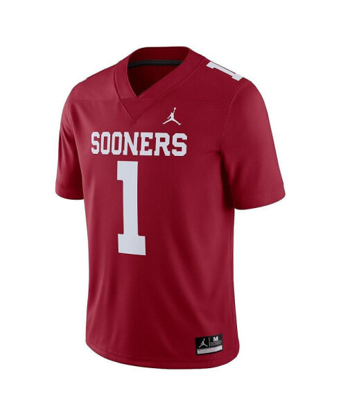 Men's Oklahoma Sooners #1 Away Game Jersey