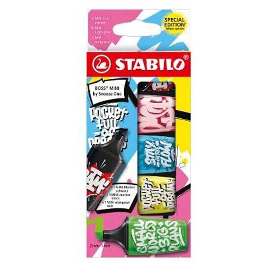 STABILO Boss mini by snooze one marker pen 5 units