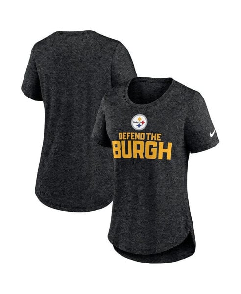 Топ Nike Pittsburgh Steelers Black FashionTri