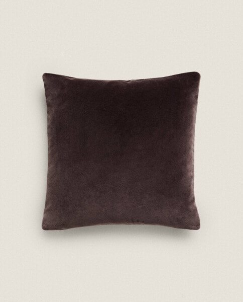 Velvet cushion cover