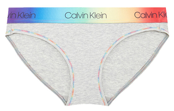 Серые женские трусы Calvin Klein QF6539AD-PGK