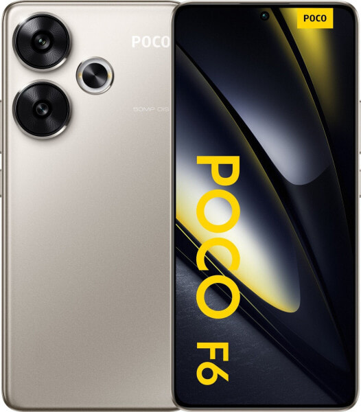 Smartfon POCO F6 5G 12/512GB Tytanowy (MZB0H9EEU)