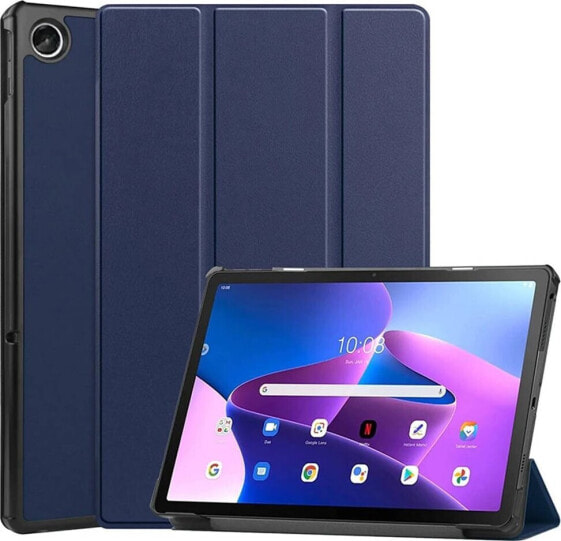 Etui na tablet Strado Etui Smart Case do Lenovo M10 Plus 3rd 2022 (Niebieskie) uniwersalny