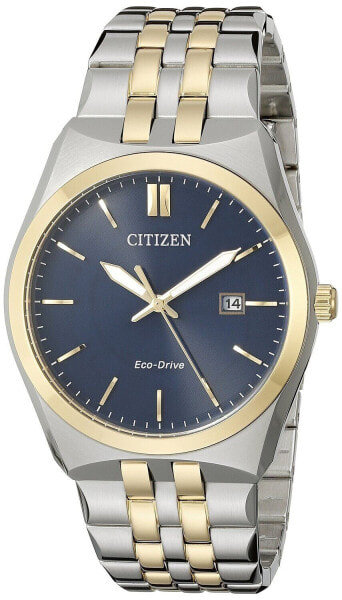 Citizen Corso Men's Quartz Watch with Blue Dial Analogue Display and Silver S...