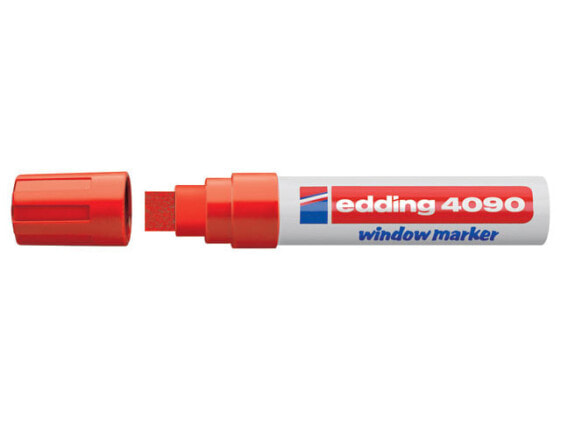 EDDING Window Marker 4090 - 5 pc(s) - Red - Red,White - White - 4 mm - 1.5 cm