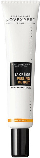 Peelingcreme für die Nacht mit Vitamin C