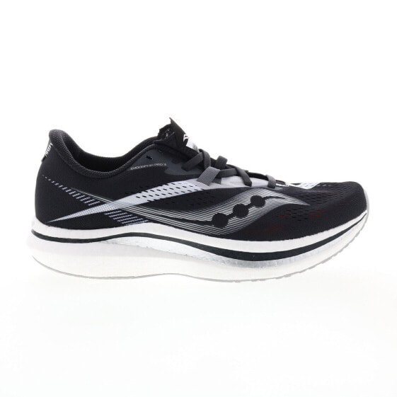 Saucony Endorphin Pro 2 S20687-10 Mens Black Canvas Athletic Running Shoes