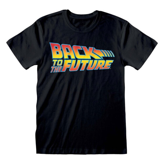 HEROES Official Back To The Future Vintage Logo short sleeve T-shirt