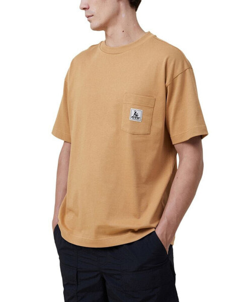 Men's Box Fit Pocket Short Sleeves T-shirt