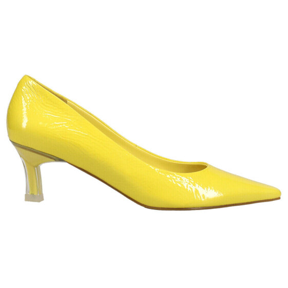 VANELi Sada Kitten Heels Womens Yellow Dress Casual 308071