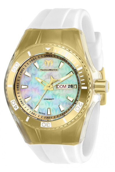 Technomarine Women's TM115324 Cruise Analog Display White Quartz Watch Set Qu...