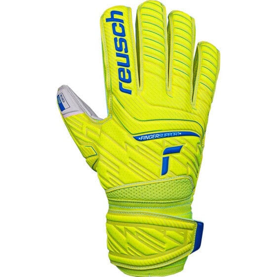 REUSCH Attrakt Grip Finger Support Goalkeeper Gloves