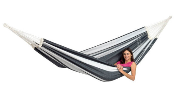 Amazonas AZ-1019800, Hanging hammock, 200 kg, 3 person(s), Cotton, Polyester, Silver, 3600 mm