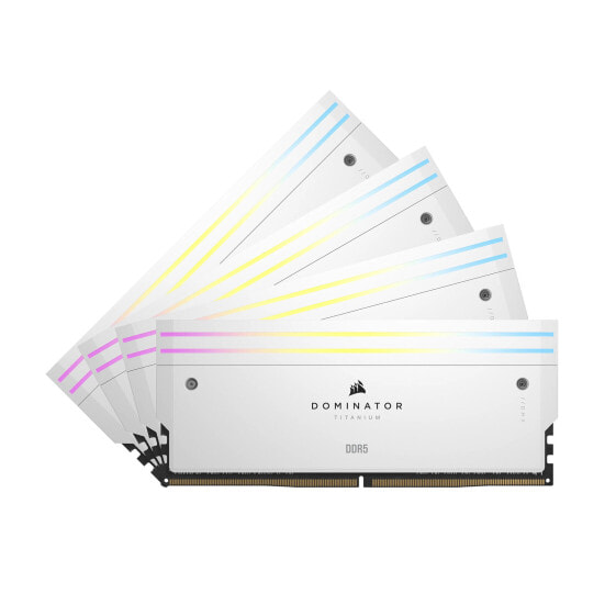 Corsair DOMINATOR TITANIUM RGB DDR5 6000MT/s 64GB 4x16GB White - 64 GB
