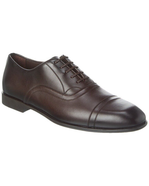 Ferragamo Cortez Leather Oxford Men's