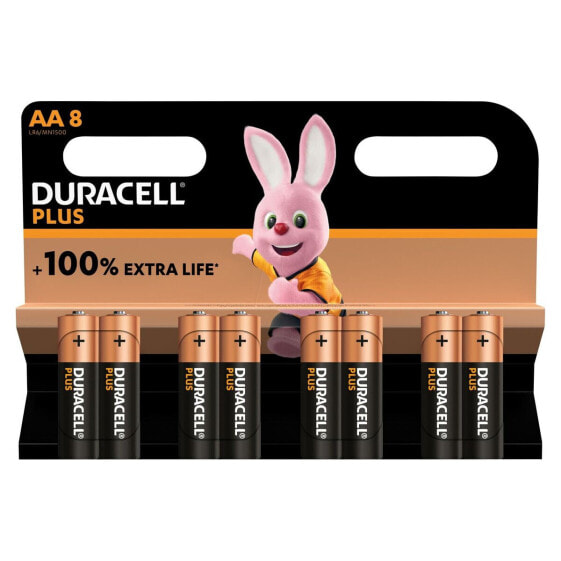 Щелочные батарейки DURACELL LR06 LR6 AA 1.5V (8 pcs)