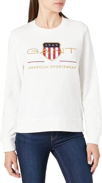 GANT Women's Archive Shield C-Neck Sweatshirt