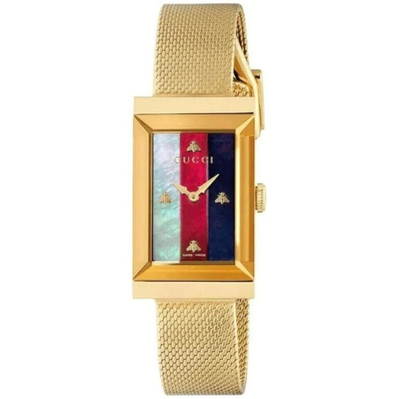 Gucci G-Frame Watch Gold/Green/Red One Size