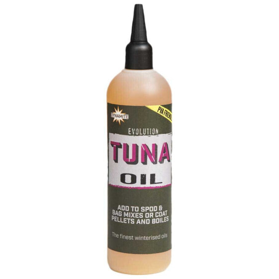 DYNAMITE BAITS Tuna Evolution Oil 300ml Liquid Bait Additive
