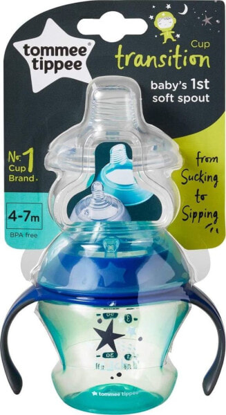 Tommee Tippee Kubek przejściowy 150 ml gwiazdki boy 4-7 m-cy Tommee Tippee