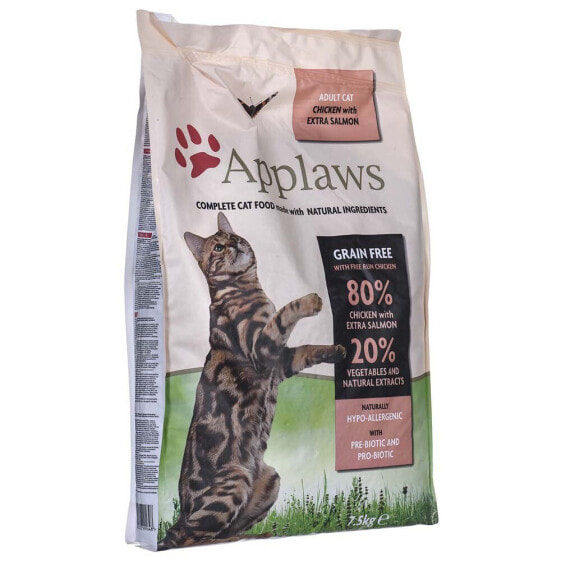 APPLAWS CAT Adult Chicken With Salmon 7.5kg Cat Food