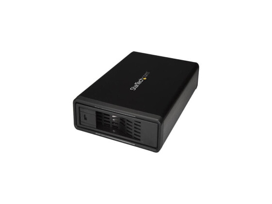 StarTech S351BMU33ET eSATA Enclosure - for 3.5in SATA HDD - USB 3.0 / eSATA - Tr