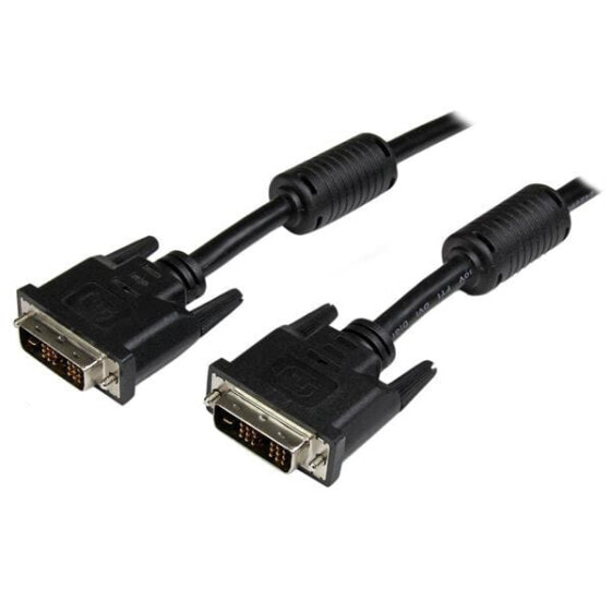 5m DVI-D Single Link Cable - M/M - 5 m - DVI-D - DVI-D - Male - Male - Black