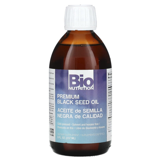 Bio Nutrition, Масло черного тмина премиального качества, 237 мл (8 жидк. Унций)