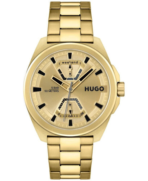Часы Hugo Boss Expose Gold   Watch